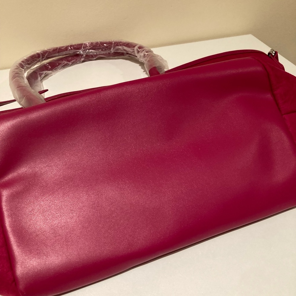 Beautiful Ralph Lauren Large Red Tote Romantic Collection - Picture 6 of 8